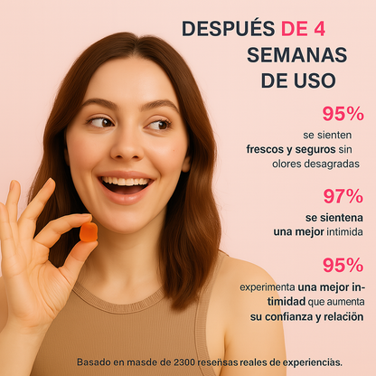 Vitaminas en gomitas para el equilibrio íntimo